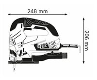 اره عمود بر 6 حالته ديمردار بوش مدل GST-90BE