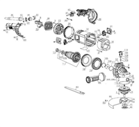 فرز سنگبري 2600وات ديوالت مدل DWE4579