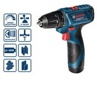 پيچ گوشتي شارژي 12 ولت بوش مدل GSR120-LI