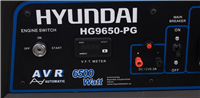 موتور برق 6-5کيلو وات هيوندا مدل HG9650