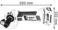 ميني فرز شارژي بوش مدل GWS18V-LI