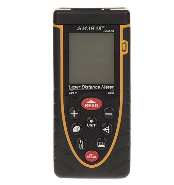 متر لیزری 80 متری  محک مدل LDM-80 - محک