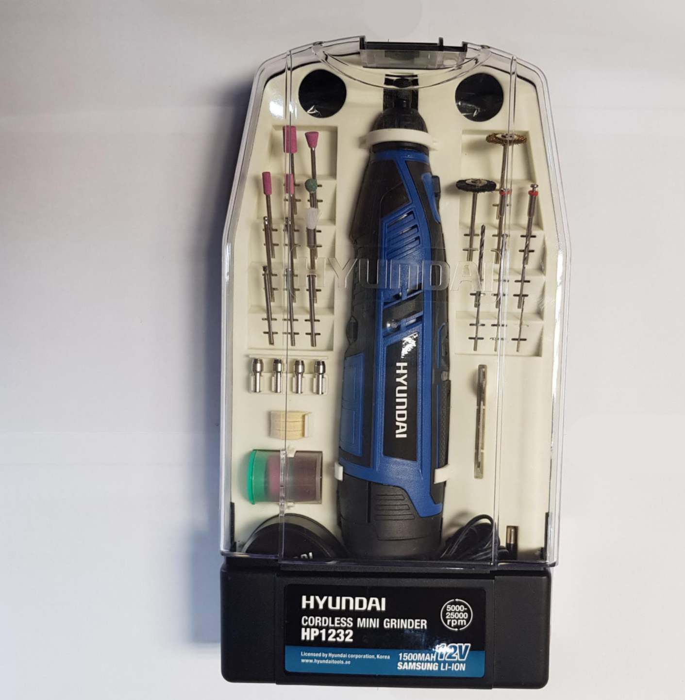 فرز مینیاتوری حکاکی شارژی هیوندا مدل HP1232 - هیوندای