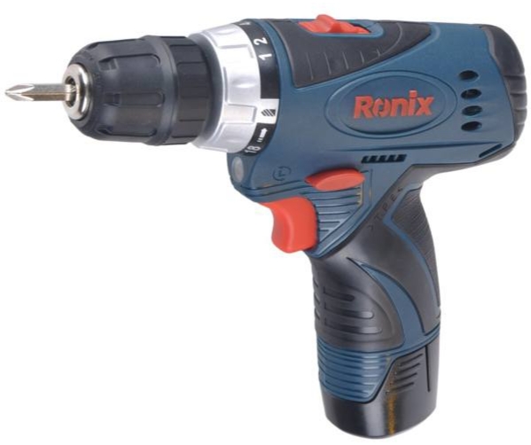 دریل پیچ گوشتی شارژی 12 ولت لیتیوم مدل 8512 رونیکس - رونیکس