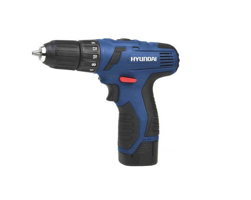 دریل پیچ گوشتی شارژی 14 ولت دو سرعته لیتیومی هیوندای  HP214 L- CD - هیوندای