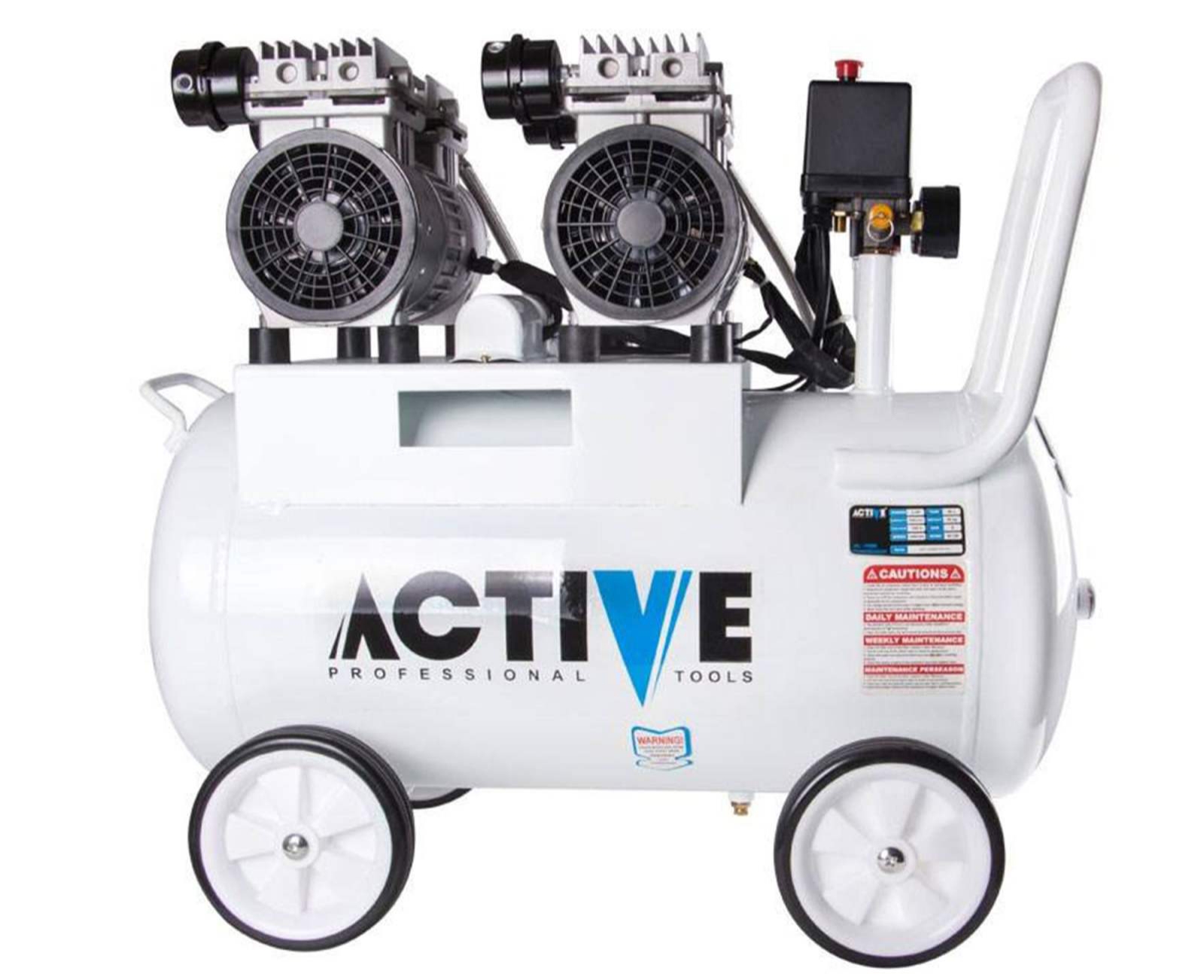 کمپرسور هوای 50 لیتری سایلنت اکتیو AC1350S - اکتیو