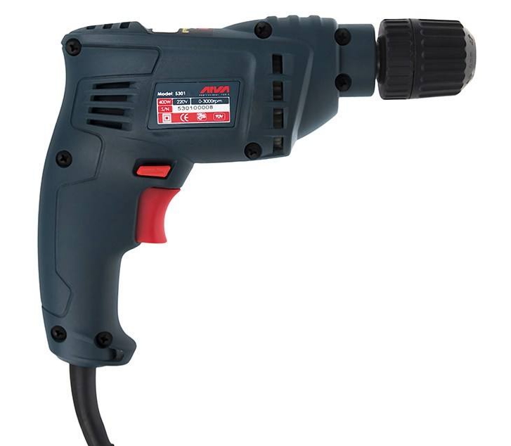 دریل 400وات 6میلیمتری اتومات مدل 5301 آروا - آروا