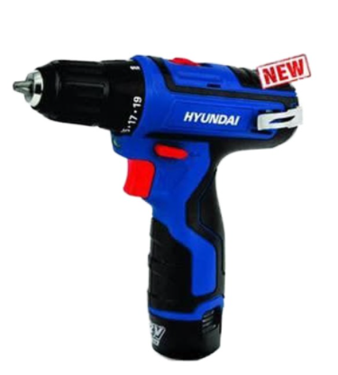 دریل شارژی 12 ولت هیوندای مدل HP122-L - هیوندای