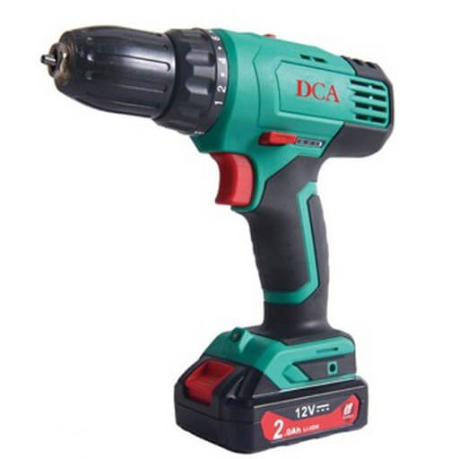 دریل شارژی 12 ولت دی سی ای مدل ADJZ20-10E - دی سی ای